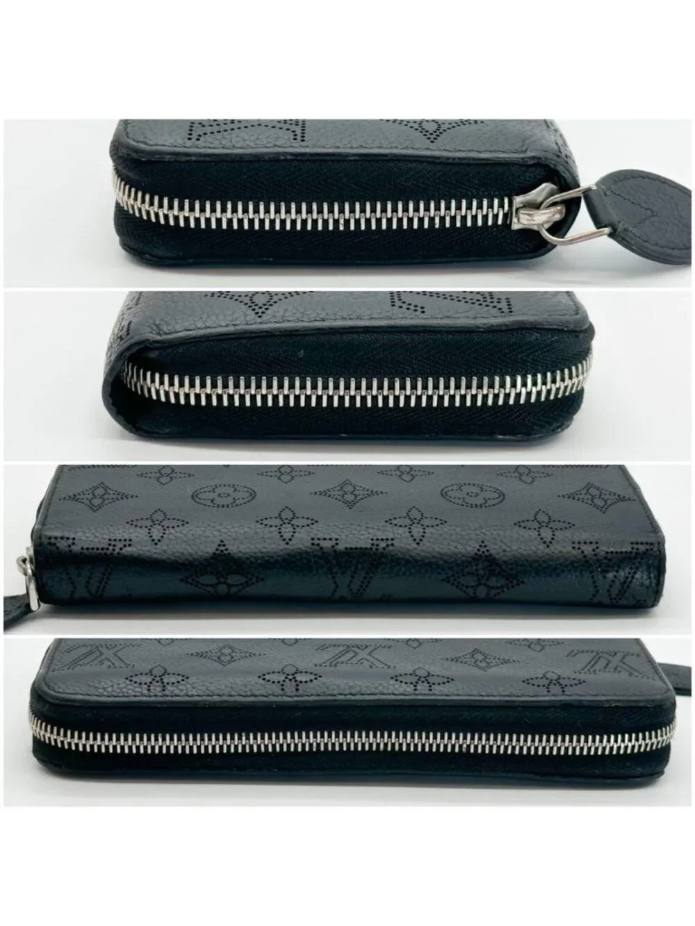 Louis Vuitton Zippy Wallet Mahina Monogram Round - Picture 6 of 13